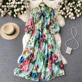 June Floral Dress - Label Frenesi Fashion